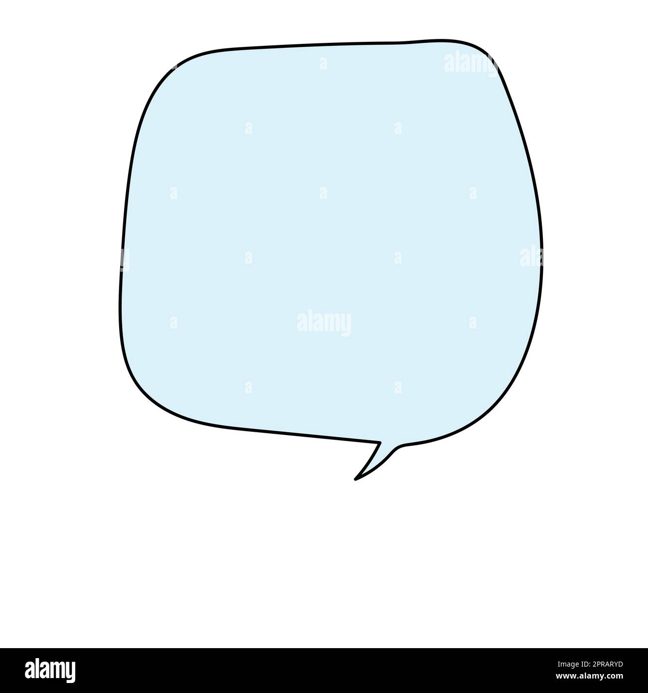 Design Drawing Of Some Comic Frames As Background With Speech Bubbles Stock Photo