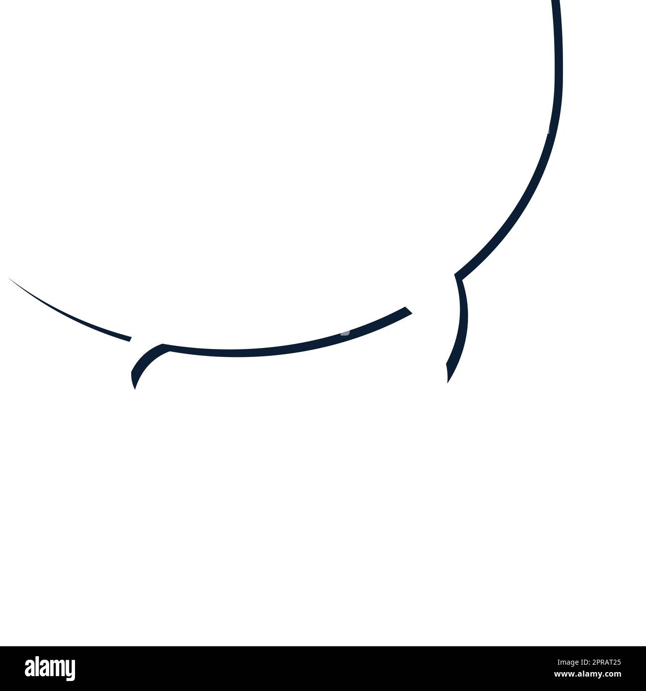 Design Drawing Of Some Comic Frames As Background With Speech Bubbles Stock Photo