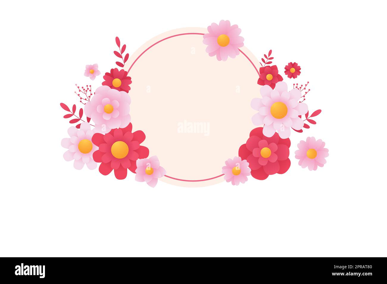 Design Drawing Of Some Comic Frames As Background With Speech Bubbles Stock Photo