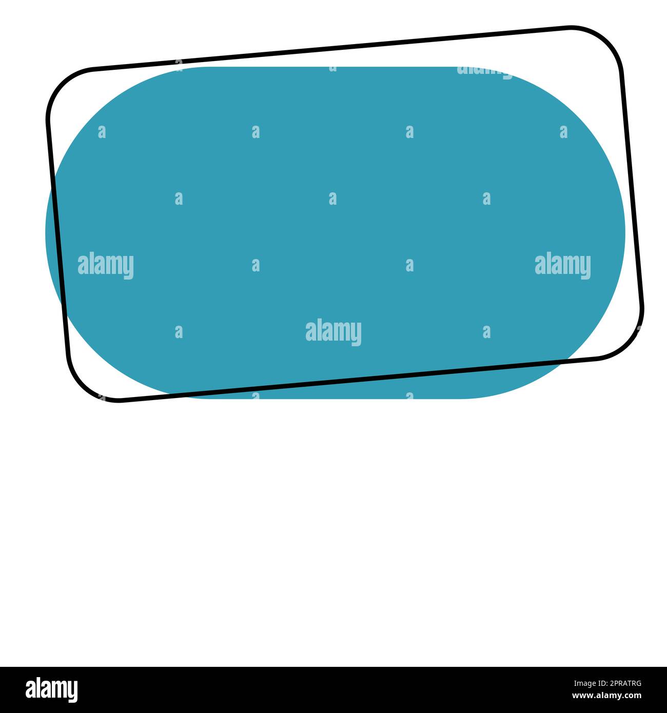 Design Drawing Of Some Comic Frames As Background With Speech Bubbles Stock Photo