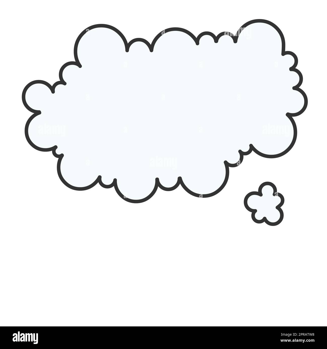 Design Drawing Of Some Comic Frames As Background With Speech Bubbles Stock Photo