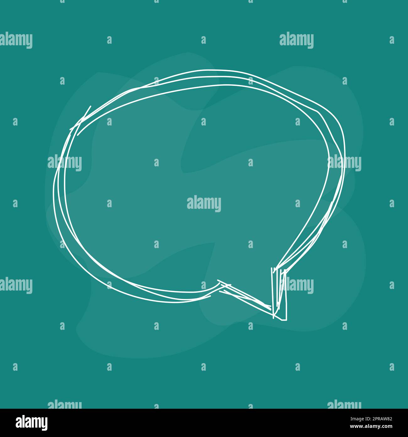 Design Drawing Of Some Comic Frames As Background With Speech Bubbles Stock Photo