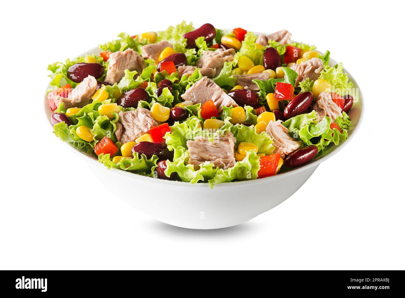 Tuna corn salad Stock Photo Alamy
