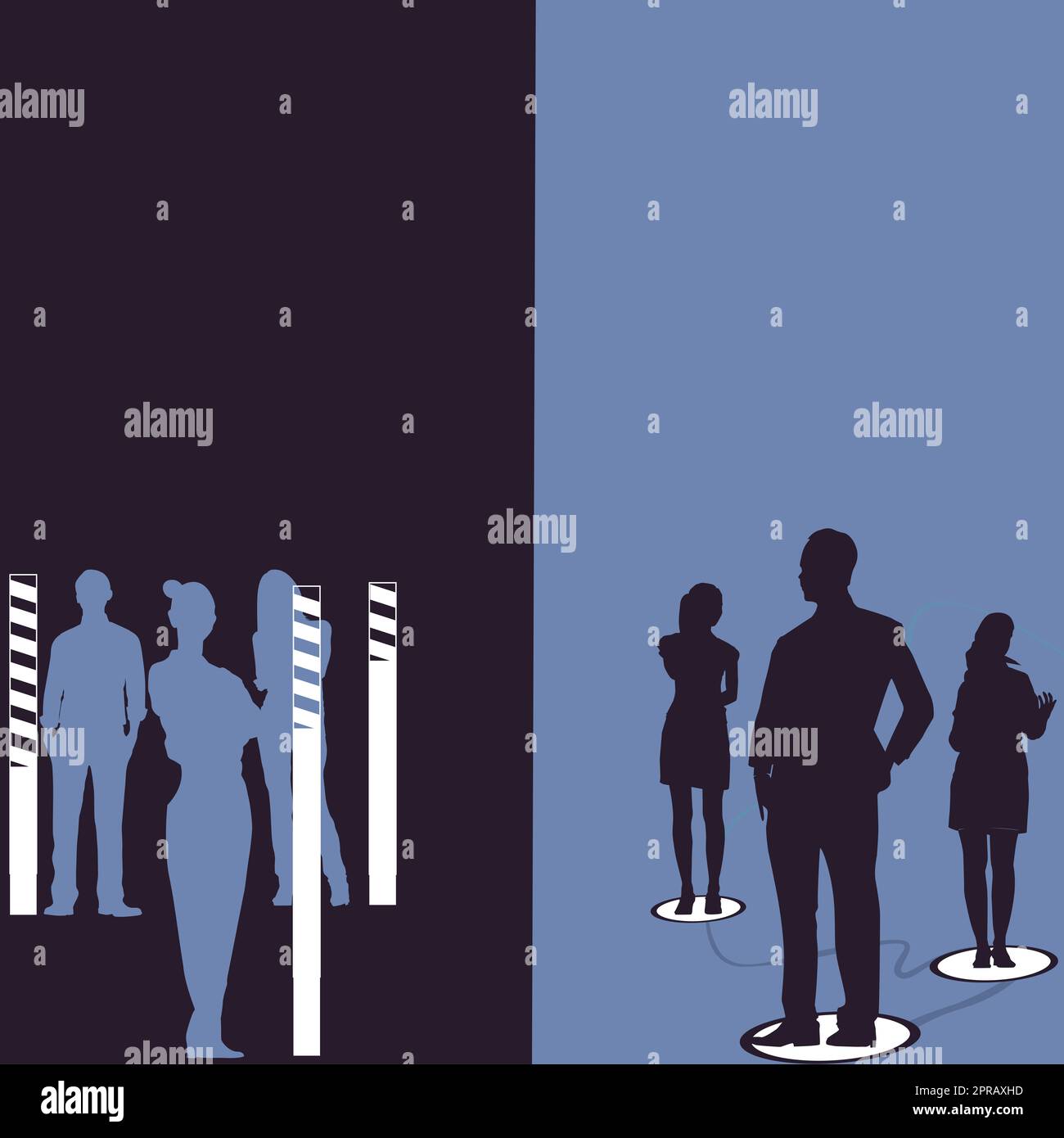 Two girls side by side hi-res stock photography and images - Alamy