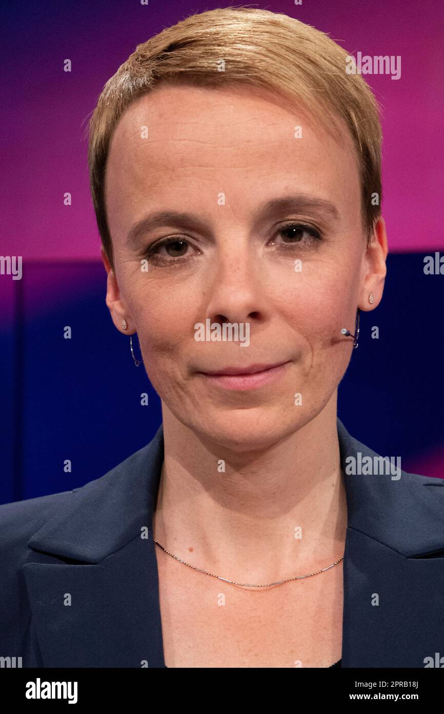 Cologne, Deutschland. 26th Apr, 2023. Hannah BETHKE, journalist ...