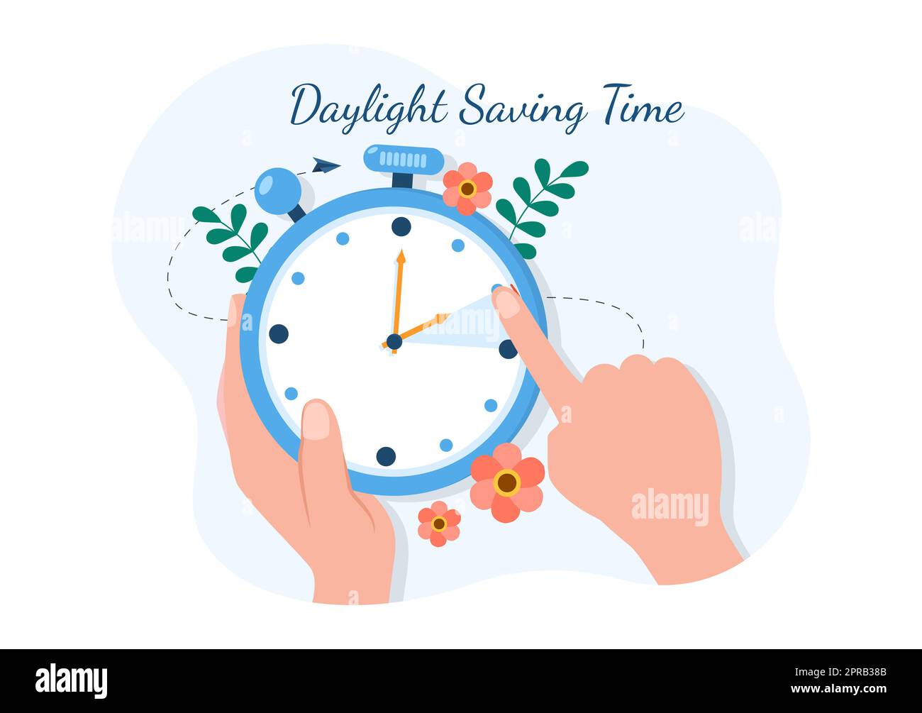 Daylight Saving Time Change Spring Stock Illustrations – 885 Daylight  Saving Time Change Spring Stock Illustrations, Vectors & Clipart -  Dreamstime