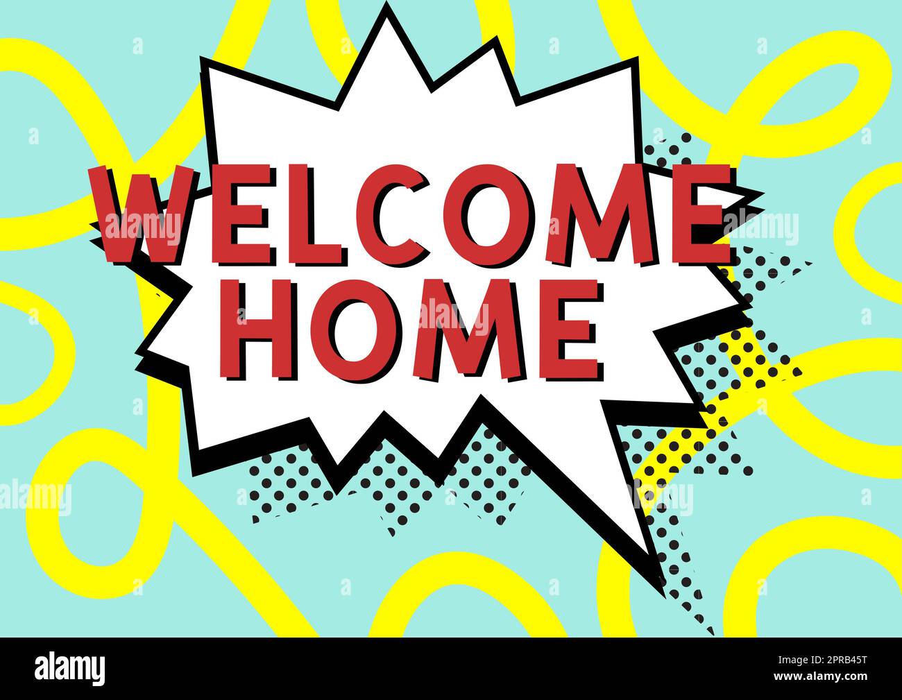 Hand writing sign Home, Concept meaning Expression Greetings New Owners Domicile Doormat