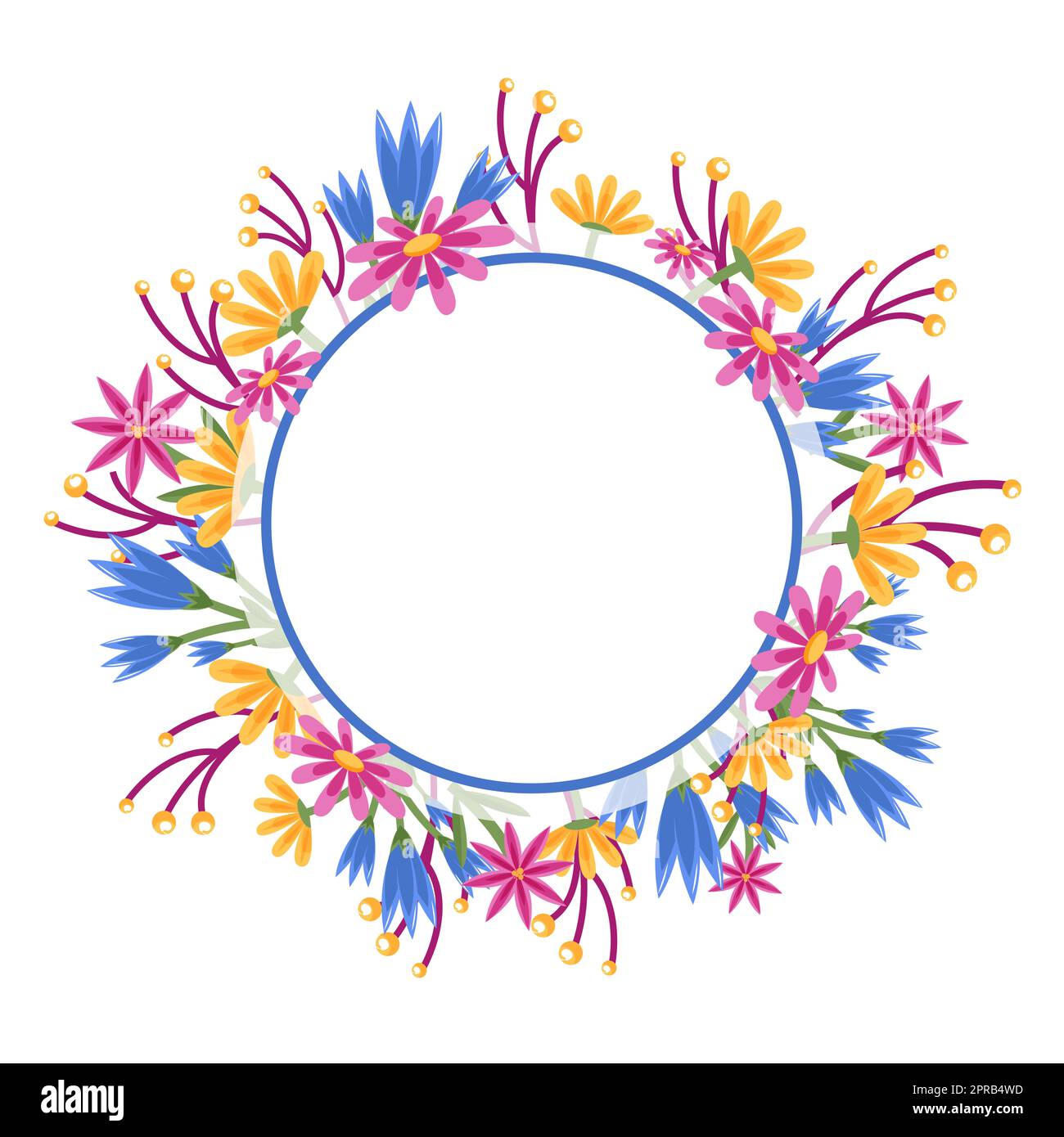 Design Drawing Of Some Comic Frames As Background With Speech Bubbles Stock Photo