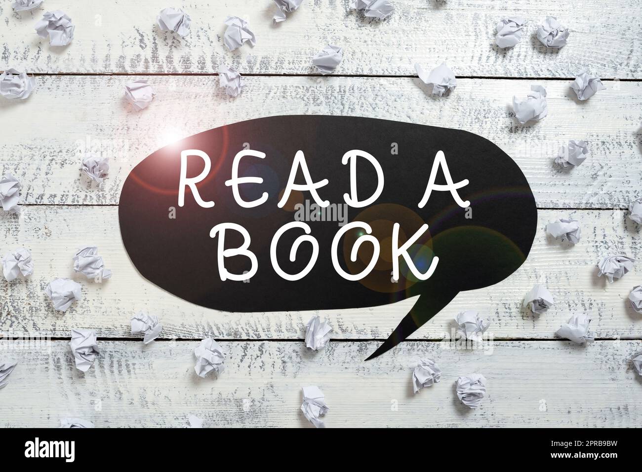 Text caption presenting Read A Book. Business idea Enjoy literature