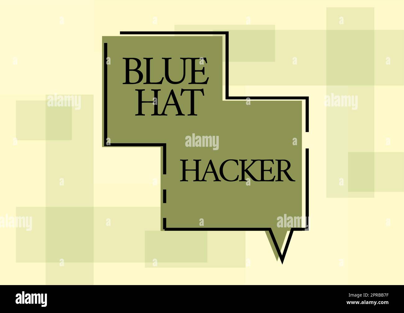 Handwriting text Blue Hat Hacker. Word for Person consulting firms who bug system prior to its launch Thought Bubbles Representing Connecting People Through Social Media. Stock Photo