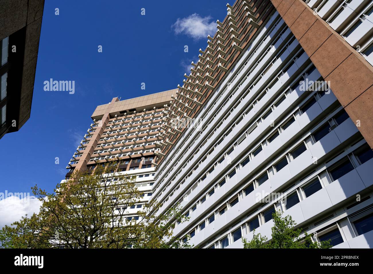 Cologne, Germany, April 25 2023: the Building of regional and local court at Cologne Justice Center Stock Photo