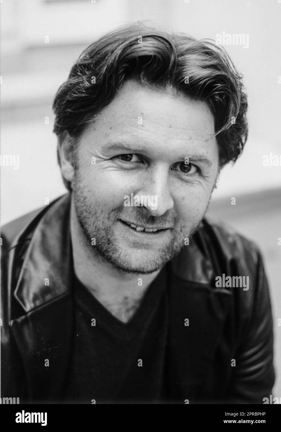 Australian actor and director John Polson black and white formal