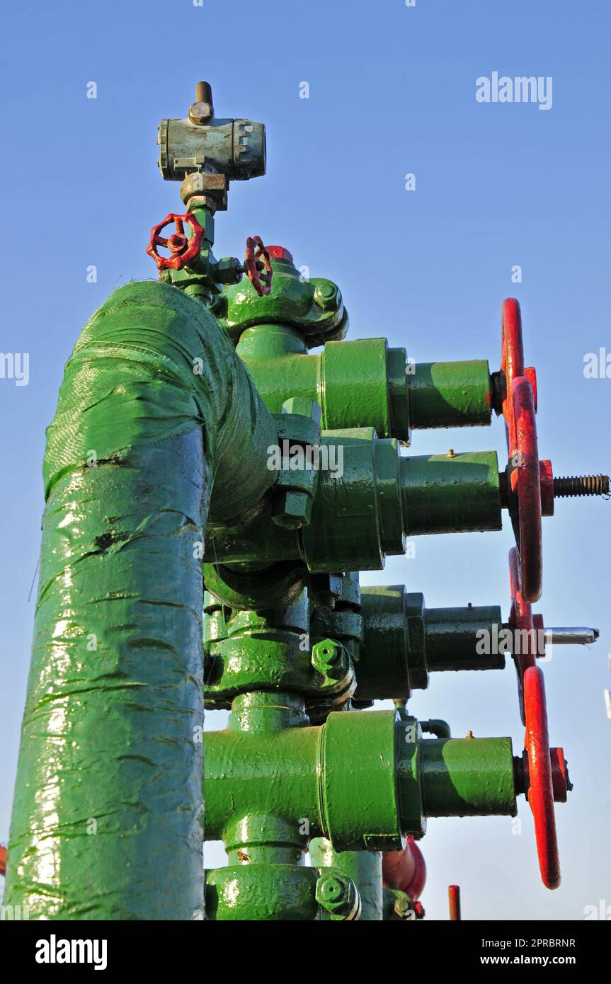 Valsa Pipe Pipes and valves Stock Photo - Alamy