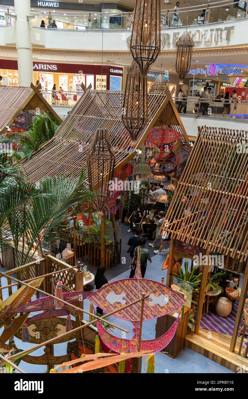 Kuala Lumpur,Malaysia April 21,2023 Traditional Colourful Malay Wau