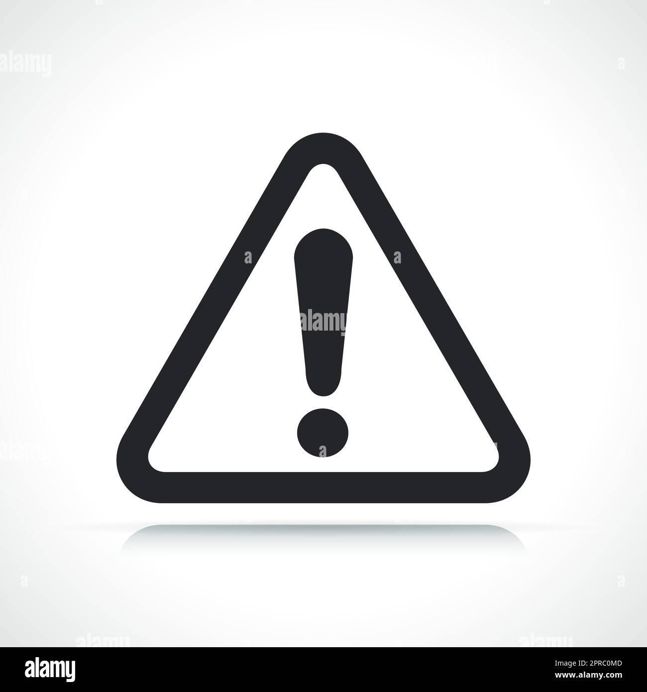 warning or error sign symbol Stock Vector Image & Art - Alamy