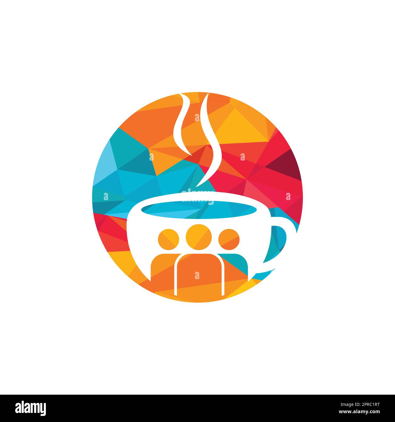 Community coffee logo Stock Vector Images - Alamy