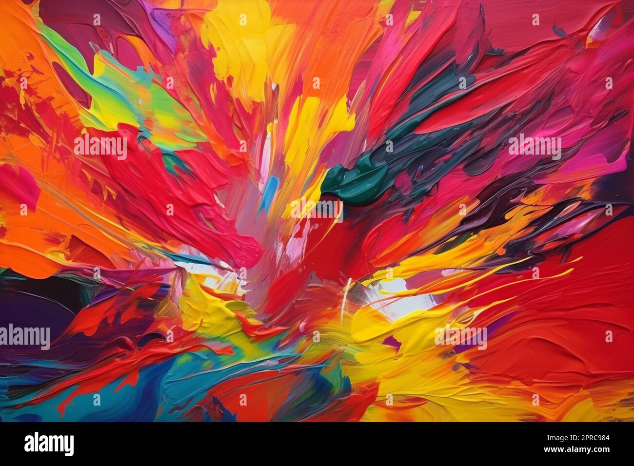 Abstract acrylic painting background Stock Photo - Alamy