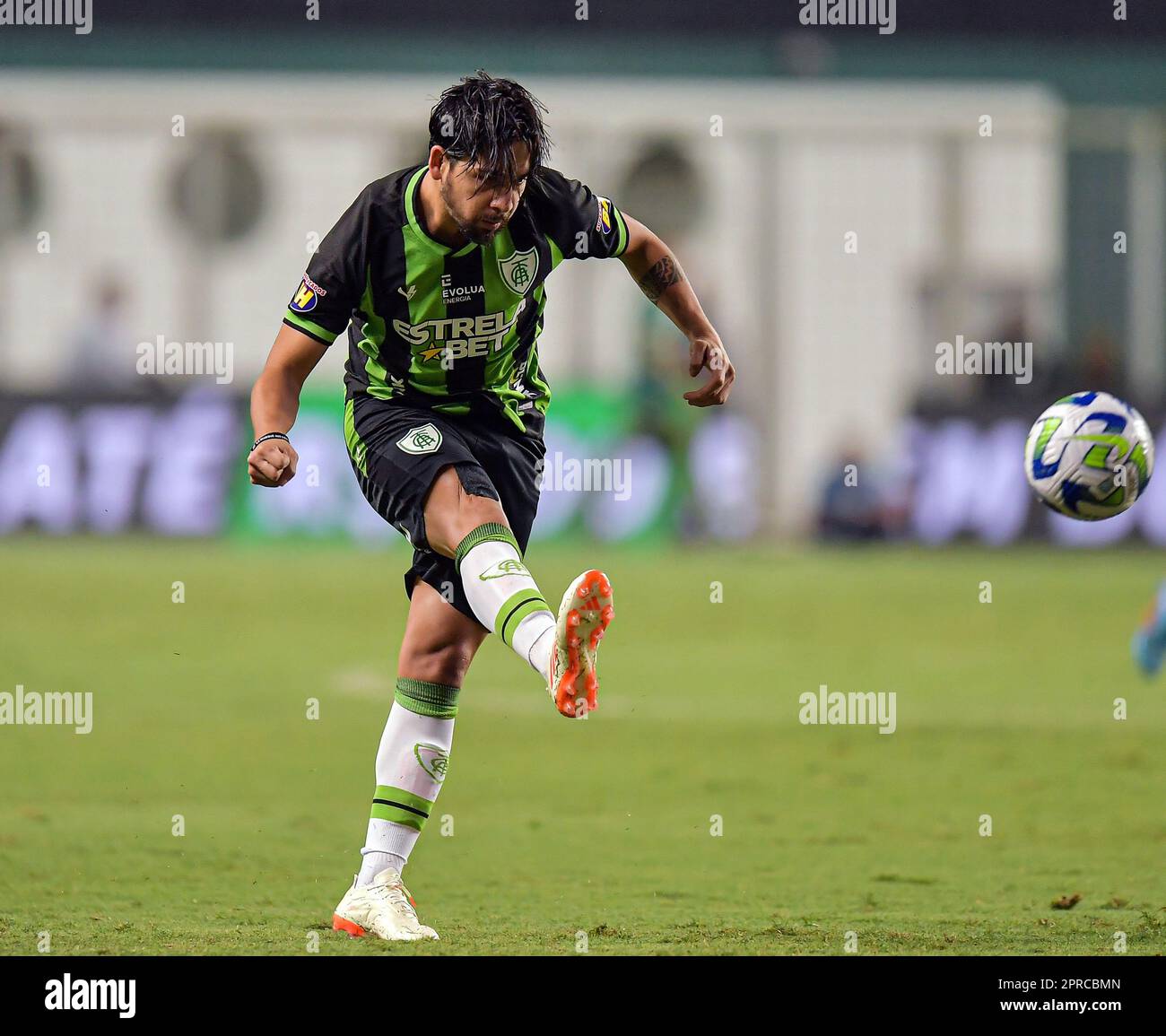 Football Pitch during America Mineiro Match - Picture of Arena