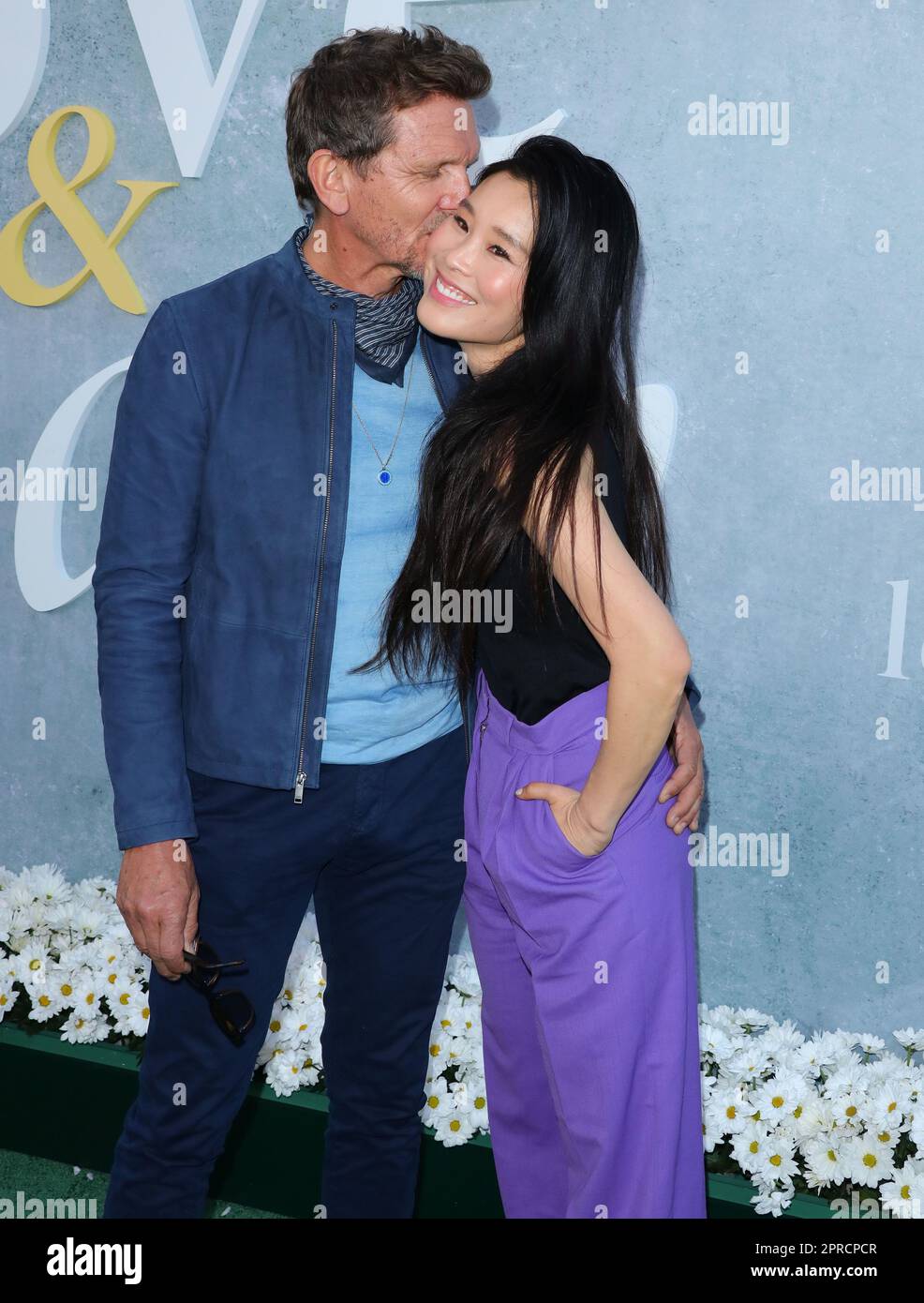 Los Angeles, USA. 26th Apr, 2023. Sebastian Roche, Alicia Hannah Kim ...