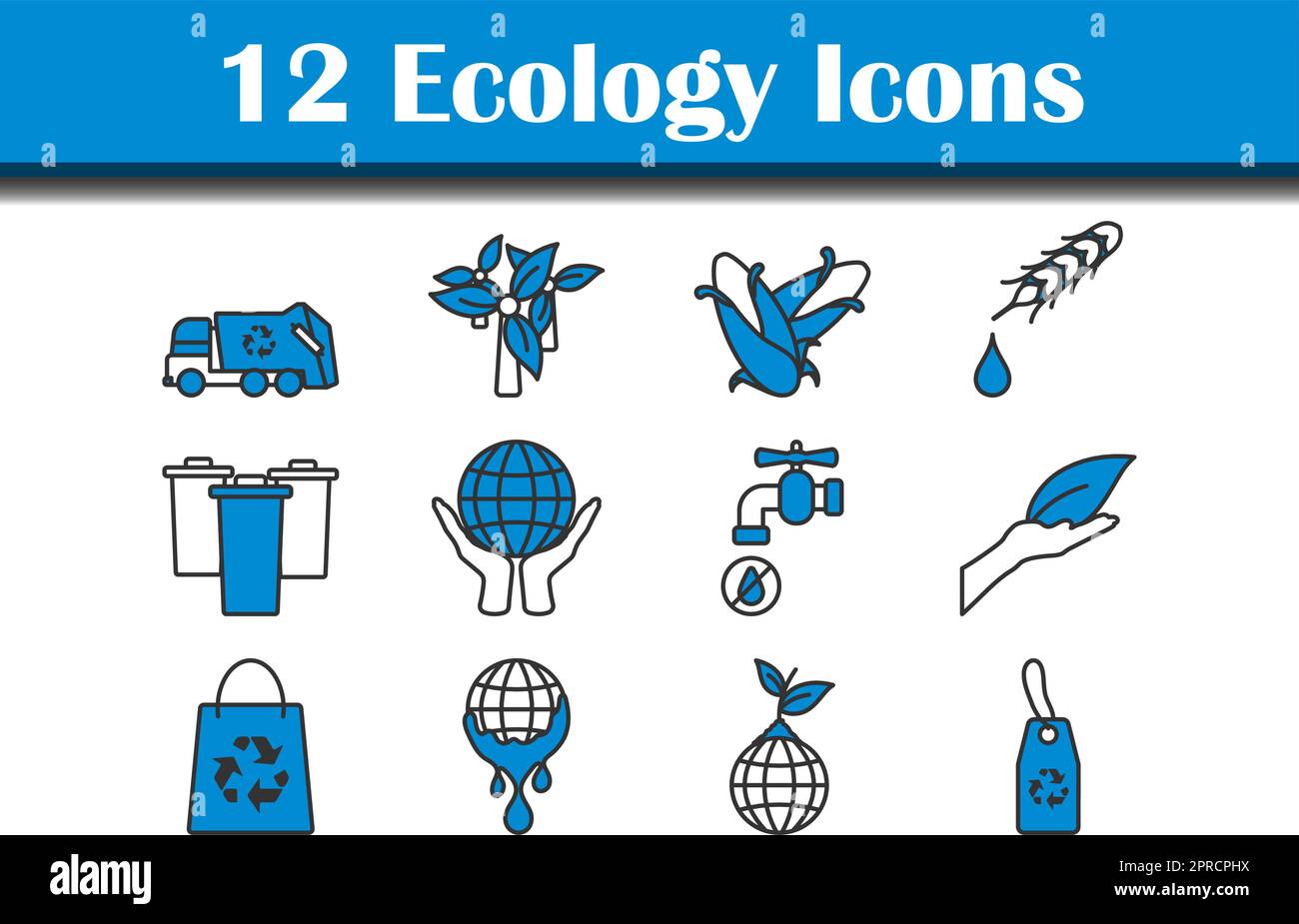 Ecology Icon Set Stock Vector Image & Art - Alamy