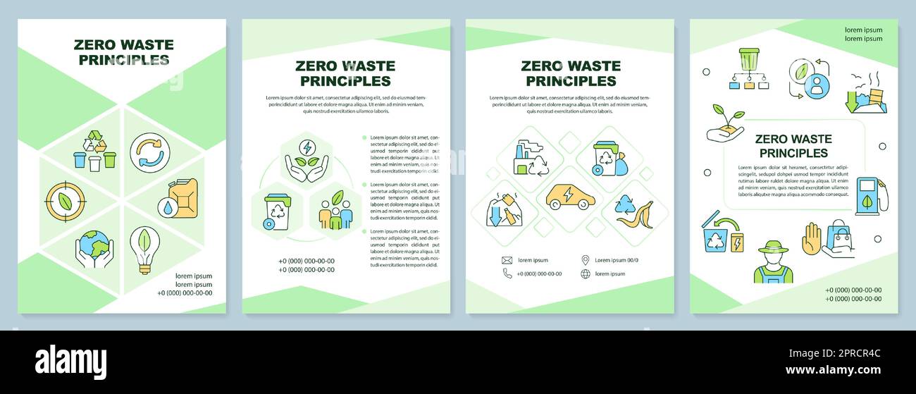 Sustainability eco friendly infographic set hi-res stock photography ...