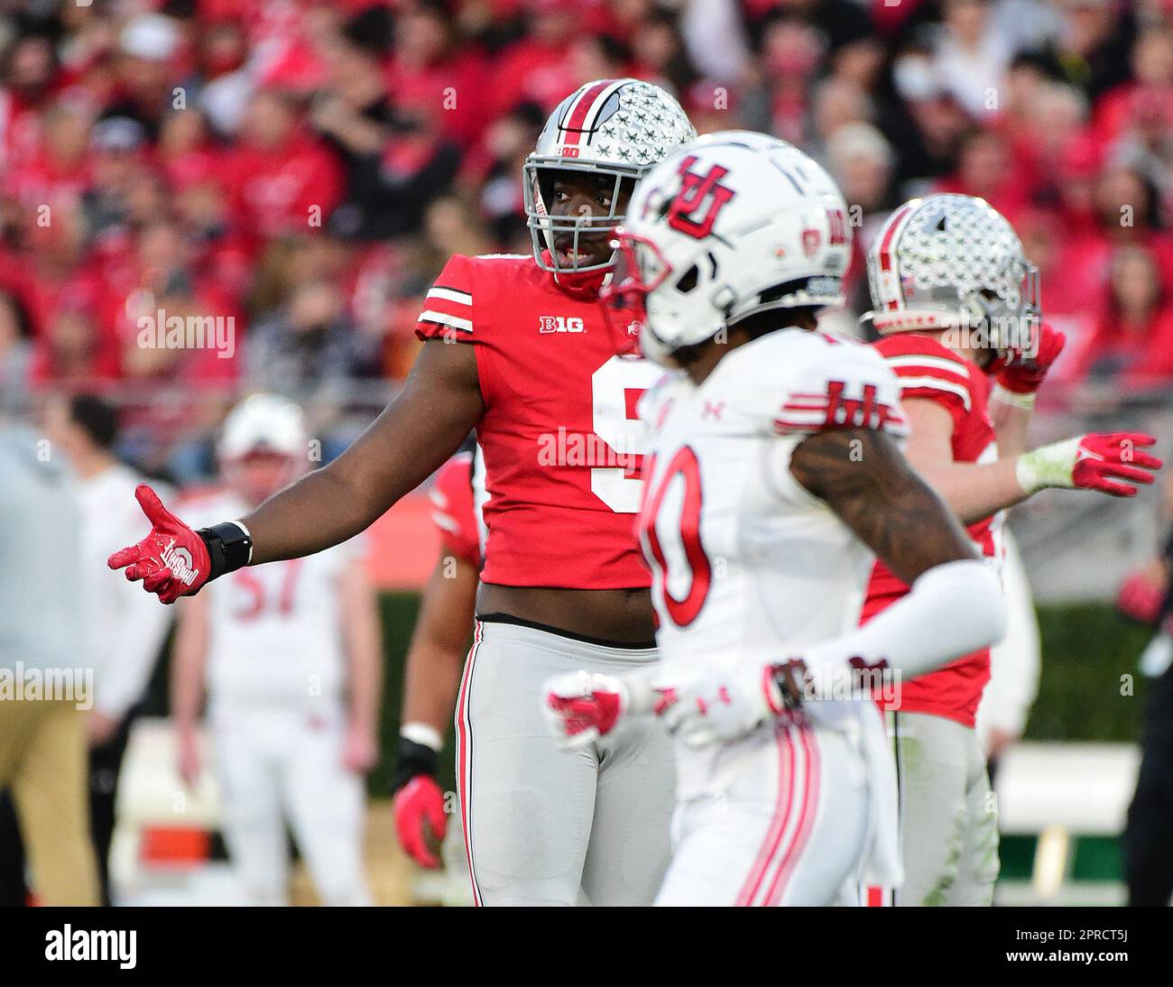 (FILE PHOTOS).former Ohio State buckeye defensive end/edge rusher (9