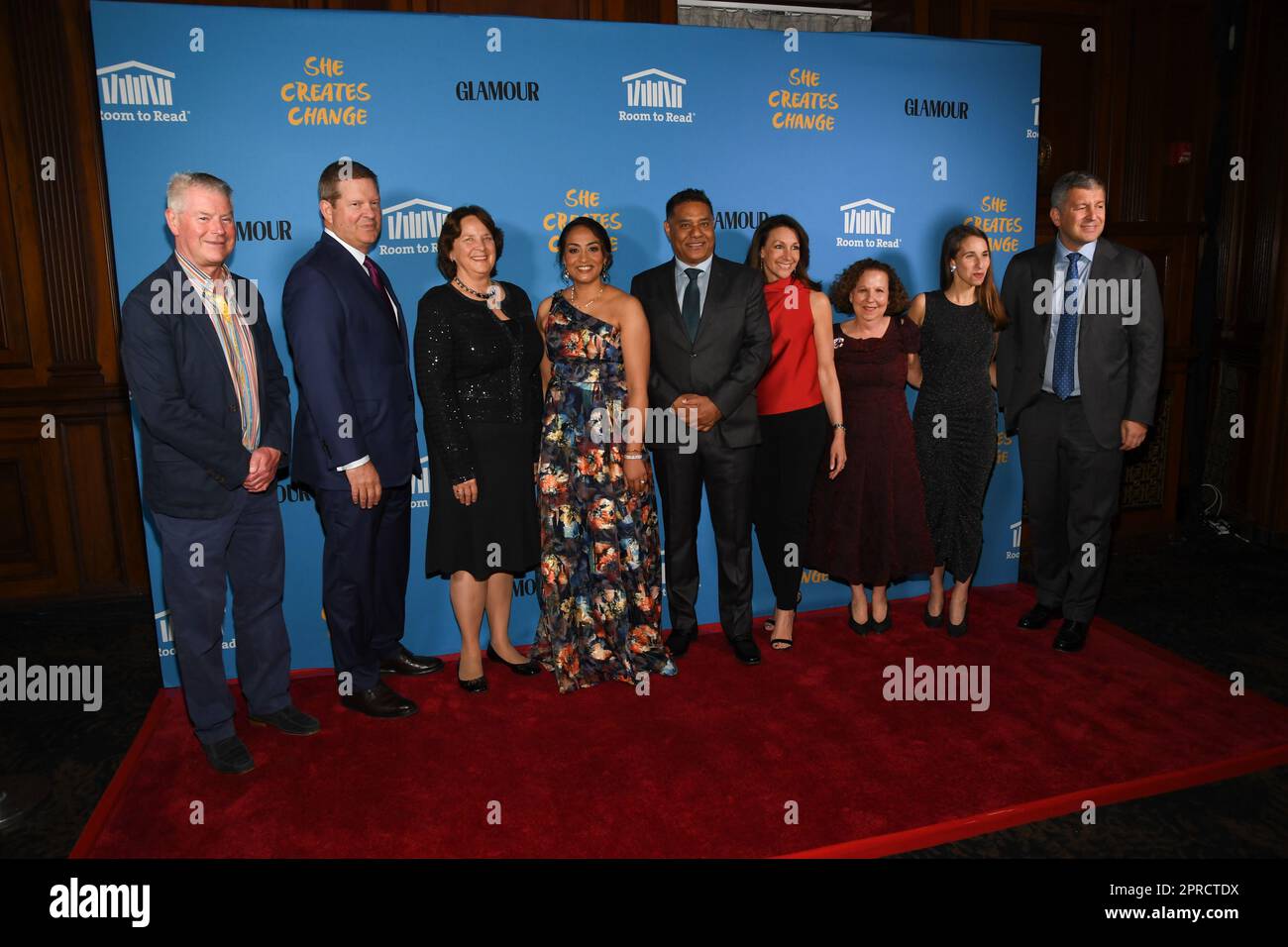 New York, USA. 26th Apr, 2023. Room to Read board members including CEO