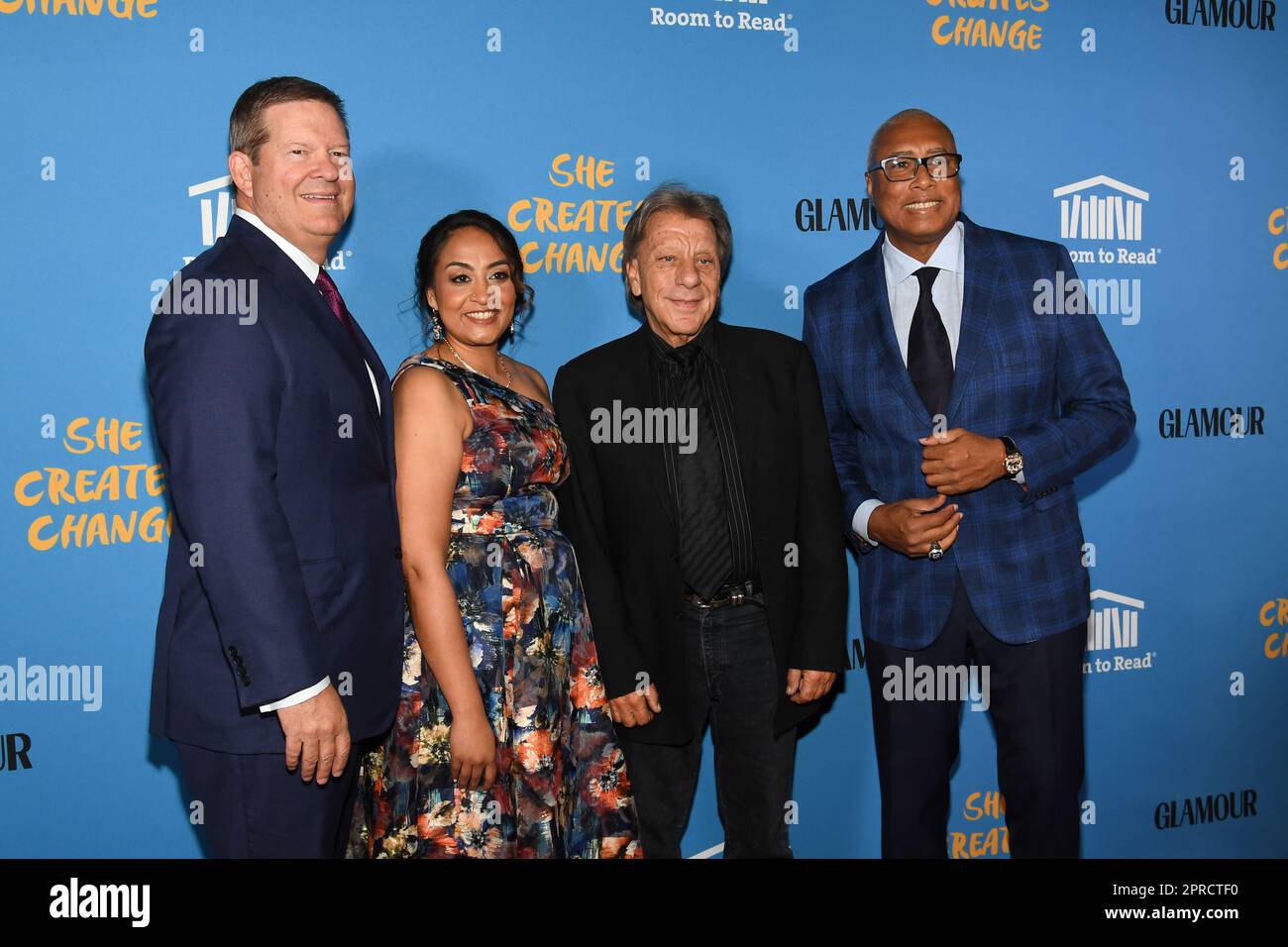 New York, USA. 26th Apr, 2023. Scott Kapnick, Dr. Geetha Murali, Richie ...