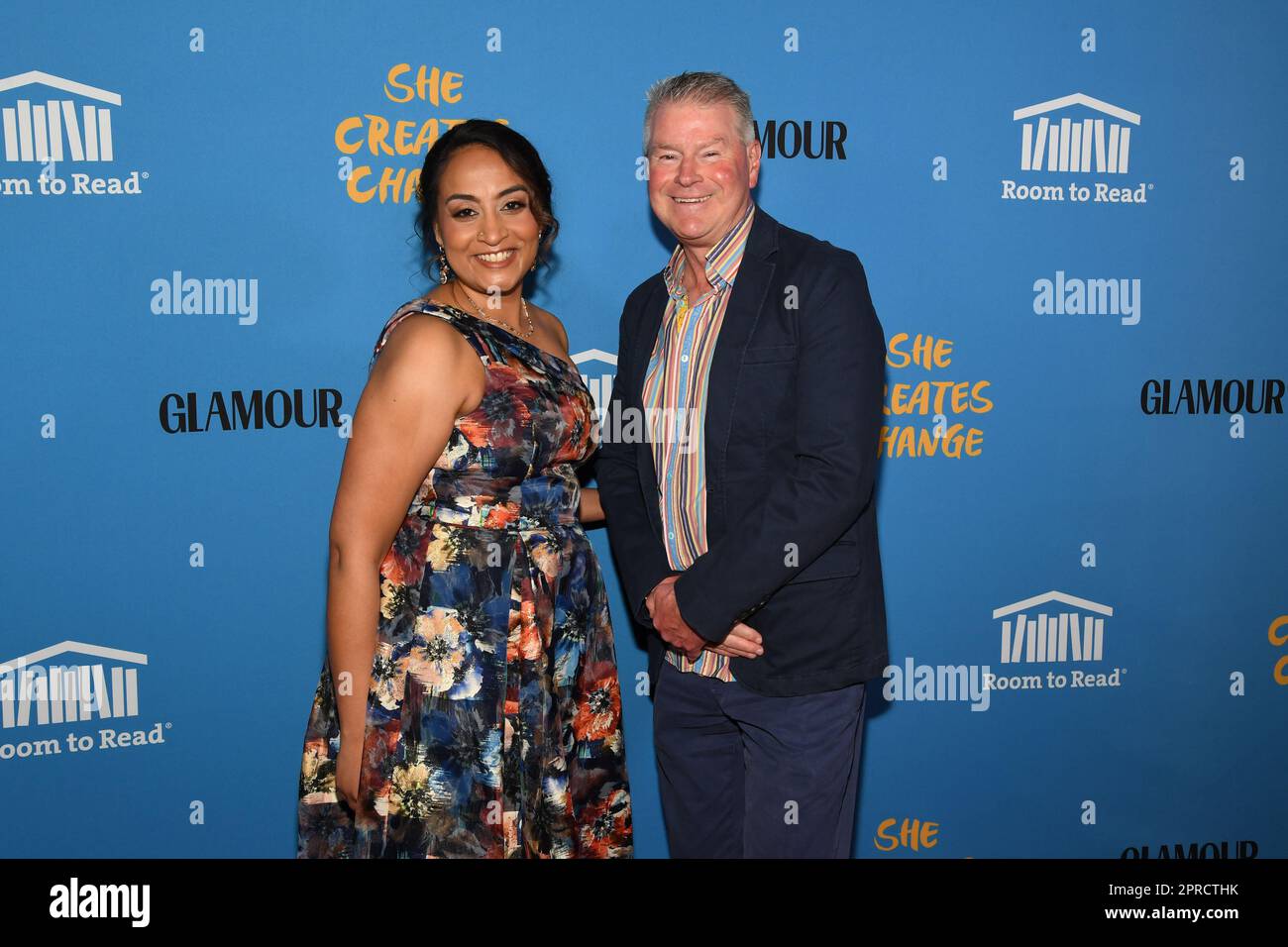 New York, USA. 26th Apr, 2023. Geetha Murali, and Richard Chalmers