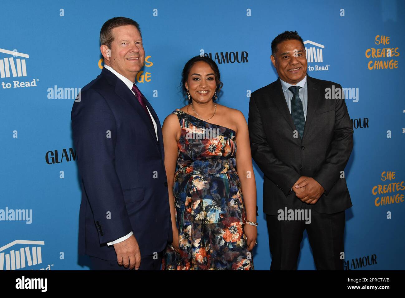 New York, USA. 26th Apr, 2023. Scott Kapnick, Dr. Geetha Murali and ...
