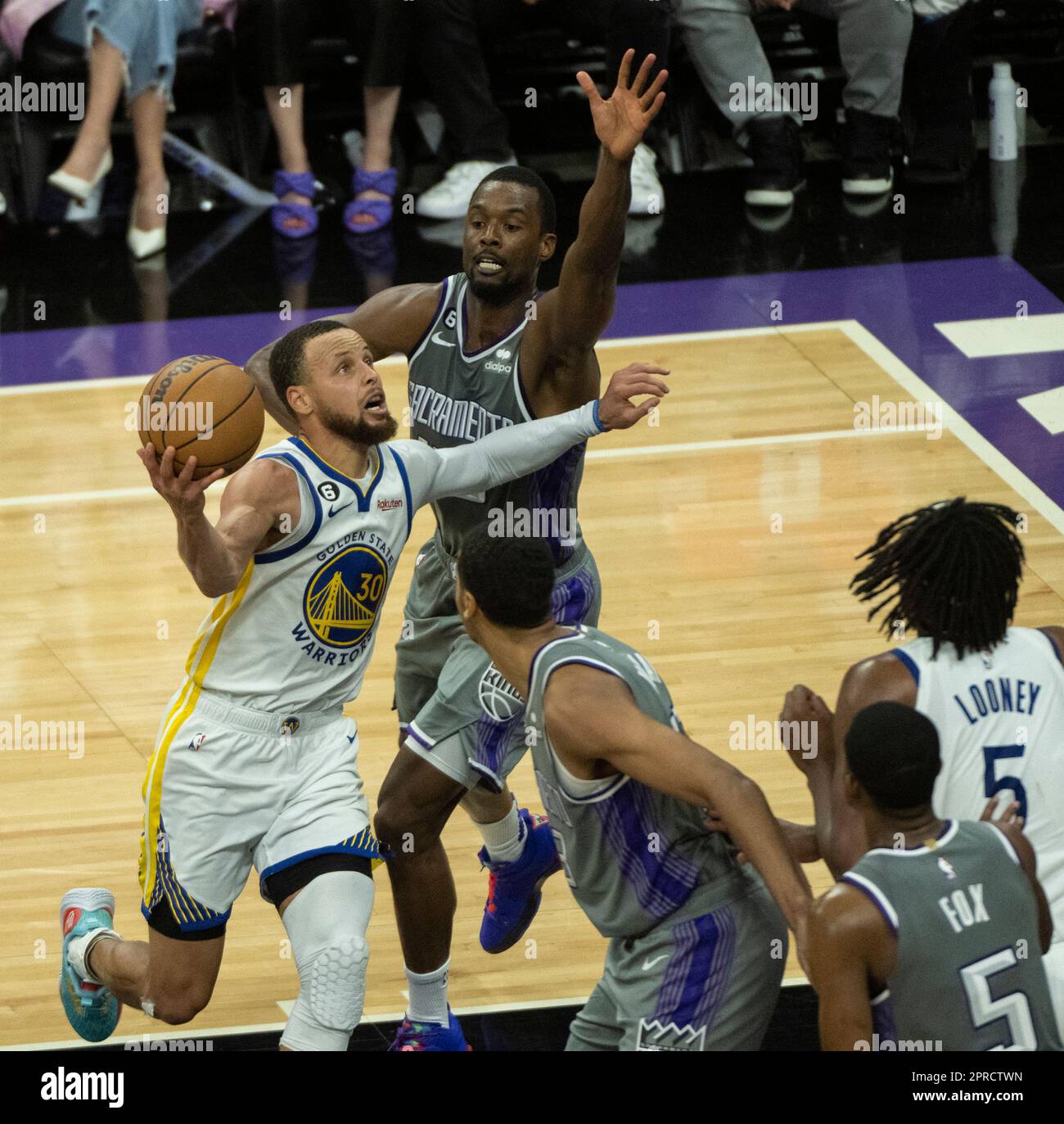 Official curry vs Fox golden state warriors at sacramento kings