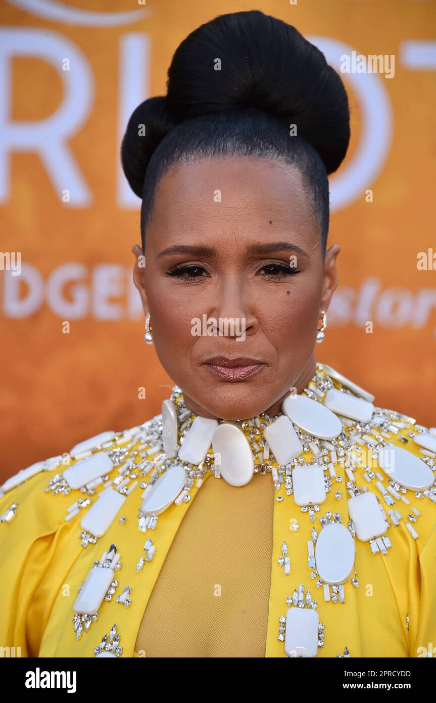 Golda Rosheuvel arrives at the Los Angeles premiere of 