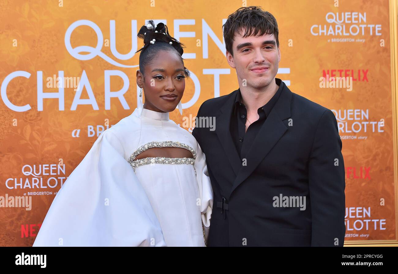 In this image released on April 28, India Amarteifio and Corey News  Photo - Getty Images