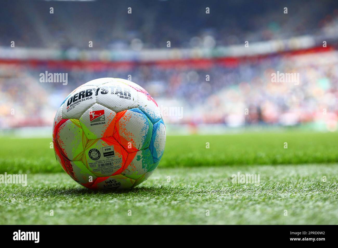 Düsseldorf, Germany, 27. April 2023: German Bundesliga 2 team Fortuna Düsseldorf announced on 26.04.2023 of plans to allow fans free entry to at least three home matches during the 2023/24 season. Pictured: Merkur-Spiel-Arena, file photo from 16.04.2023.  Credit: Ant Palmer / Alamy Live News Stock Photo