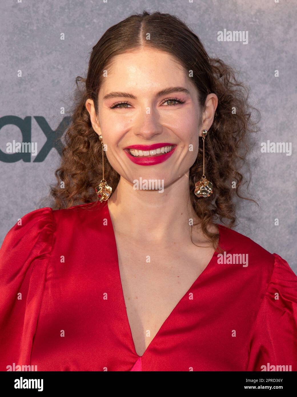 April 26, 2023, West Hollywood, California, United States: Olivia Grace Applegate attends the Max Original ''Love & Death'' Series Premiere. (Credit Image: © Billy Bennight/ZUMA Press Wire) EDITORIAL USAGE ONLY! Not for Commercial USAGE! Stock Photo