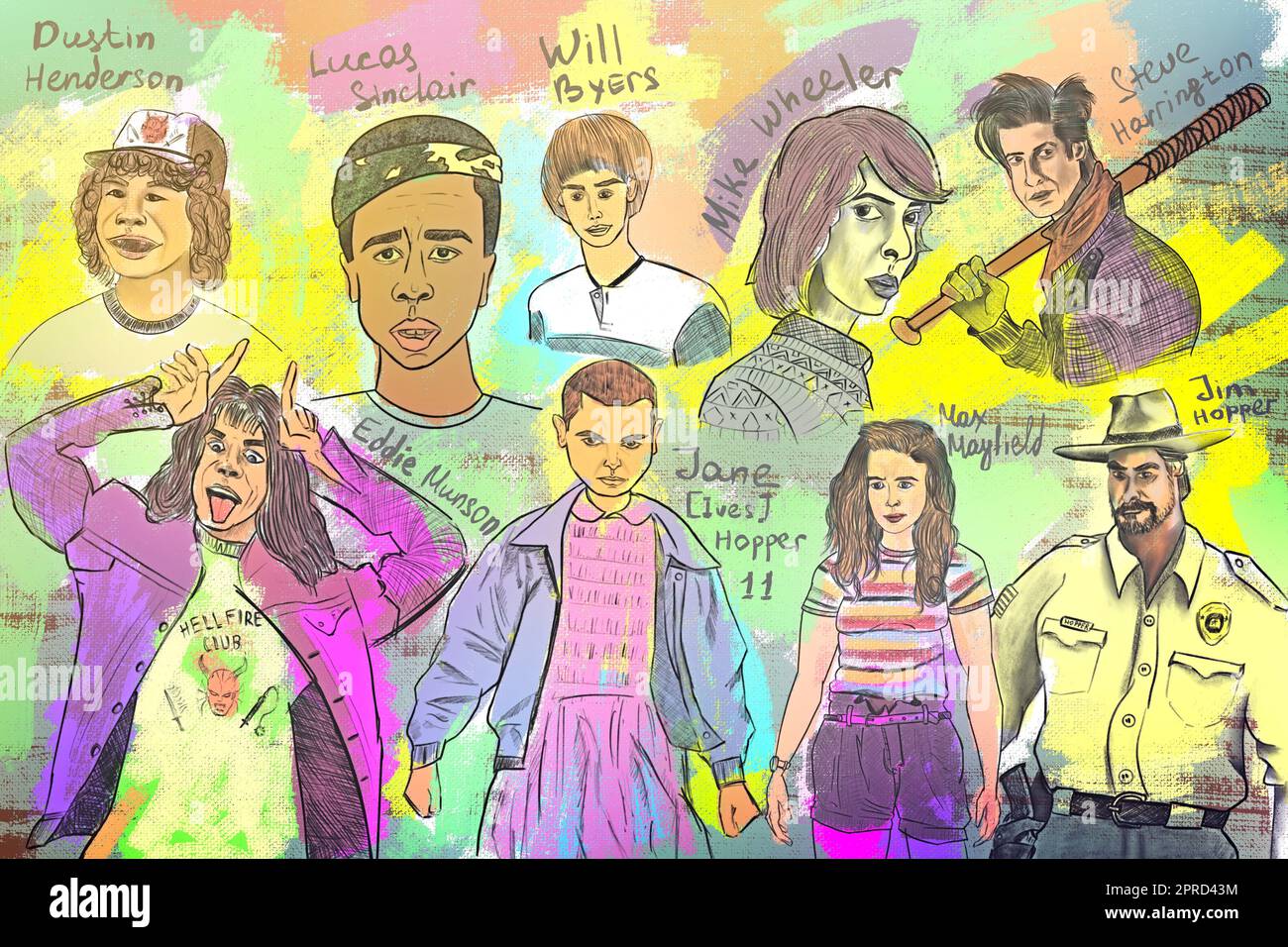 Aggregate 78+ stranger things sketch easy in.eteachers