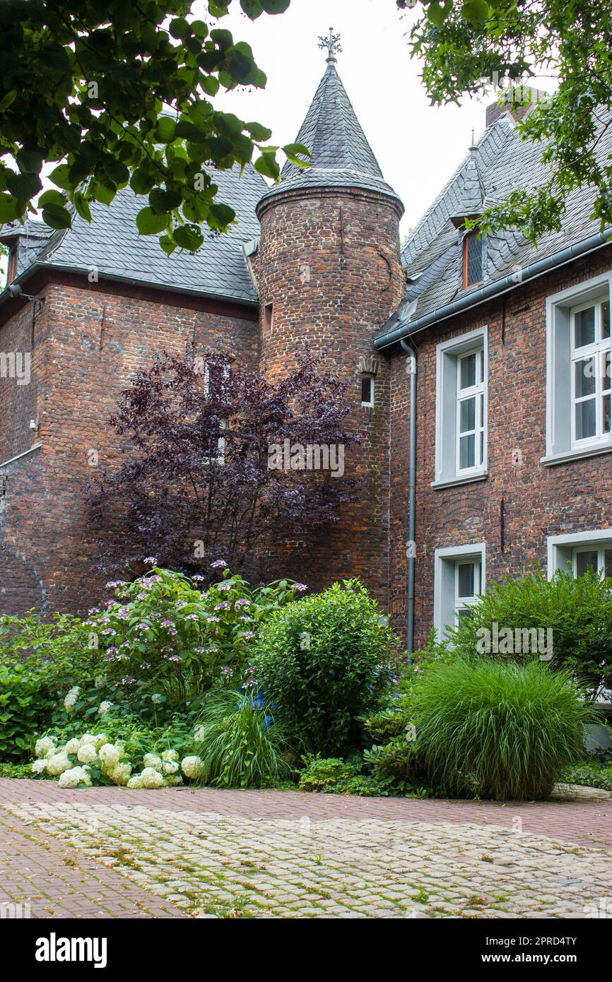 town hall in Issum, North Rhine Westphalia, Germany Stock Photo