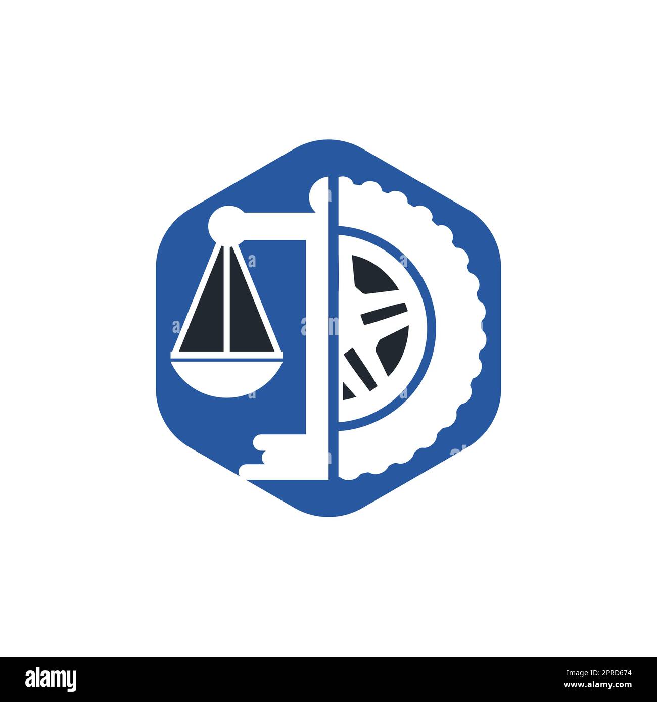Transport law vector logo design template. Tire and balance icon design Stock Vector Image & Art