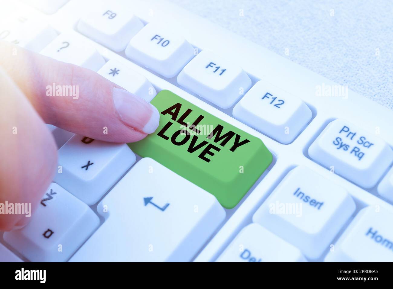 Sign displaying All My Love. Business overview The whole affection and good feeling for you Romance happiness -49185 Stock Photo