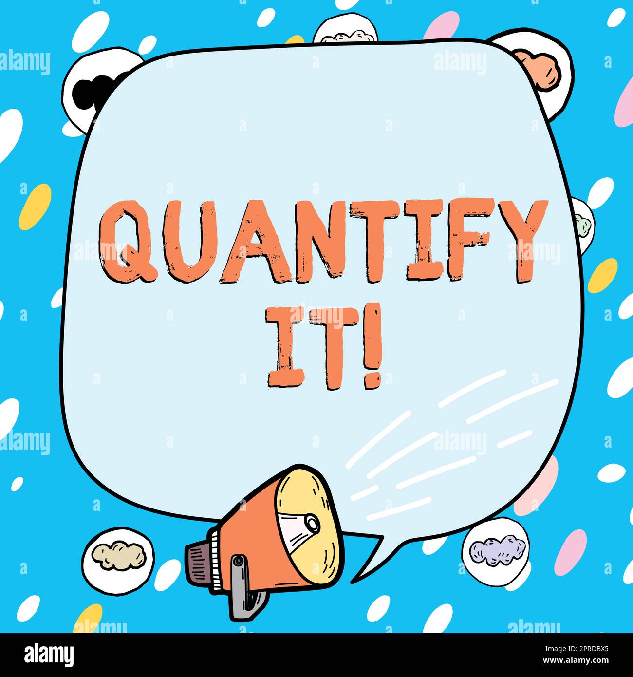 Writing displaying text Quantify It, Business approach Measure the size ...