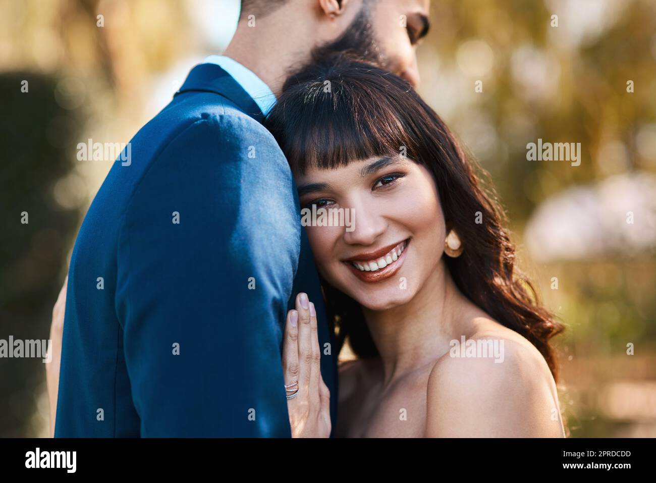 I just married the best man Ive ever met. an affectionate young bride