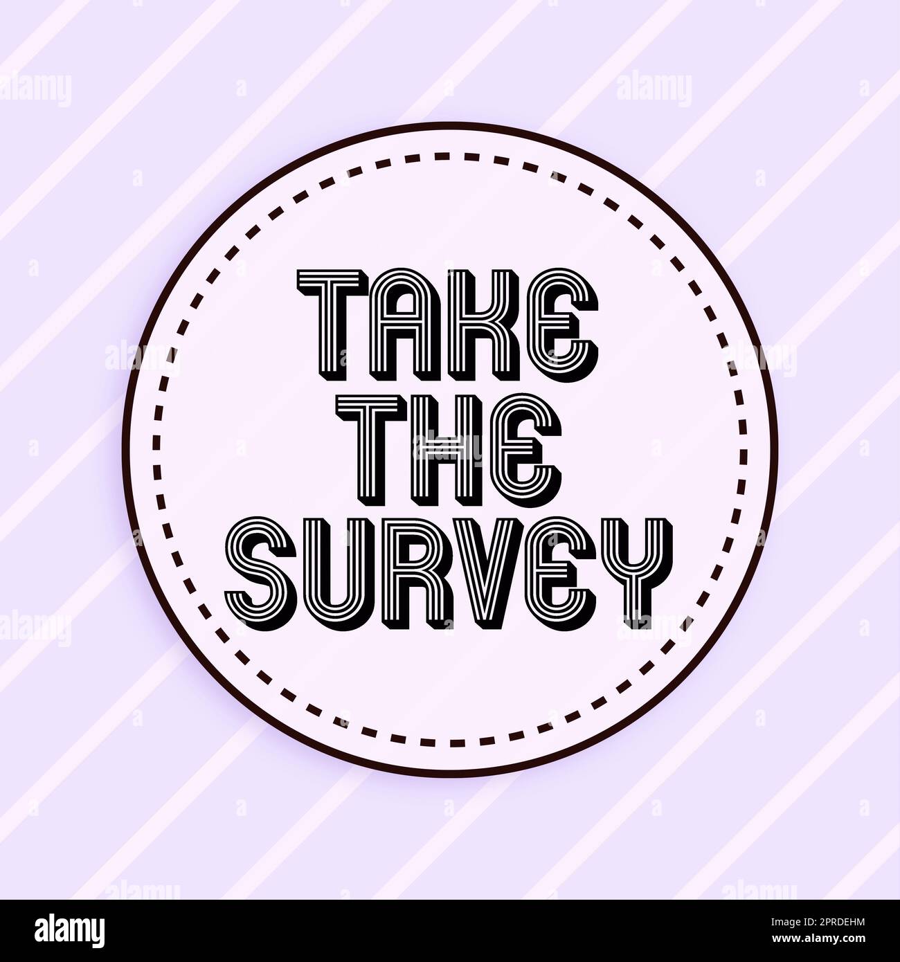 Conceptual display Take The Survey. Internet Concept Fill in the questionnaire to give feedback from service Stock Photo