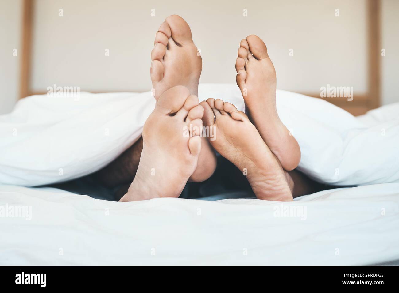 Feet of sleeping women hi-res stock photography and images