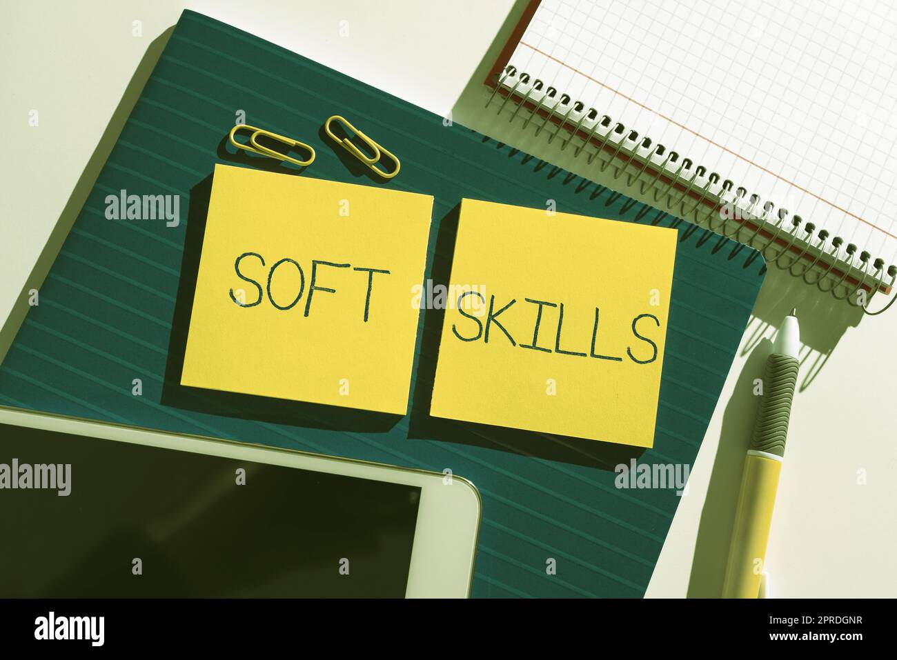 Soft Notes Two sticky notes on soft hi-res stock photography and images - Alamy