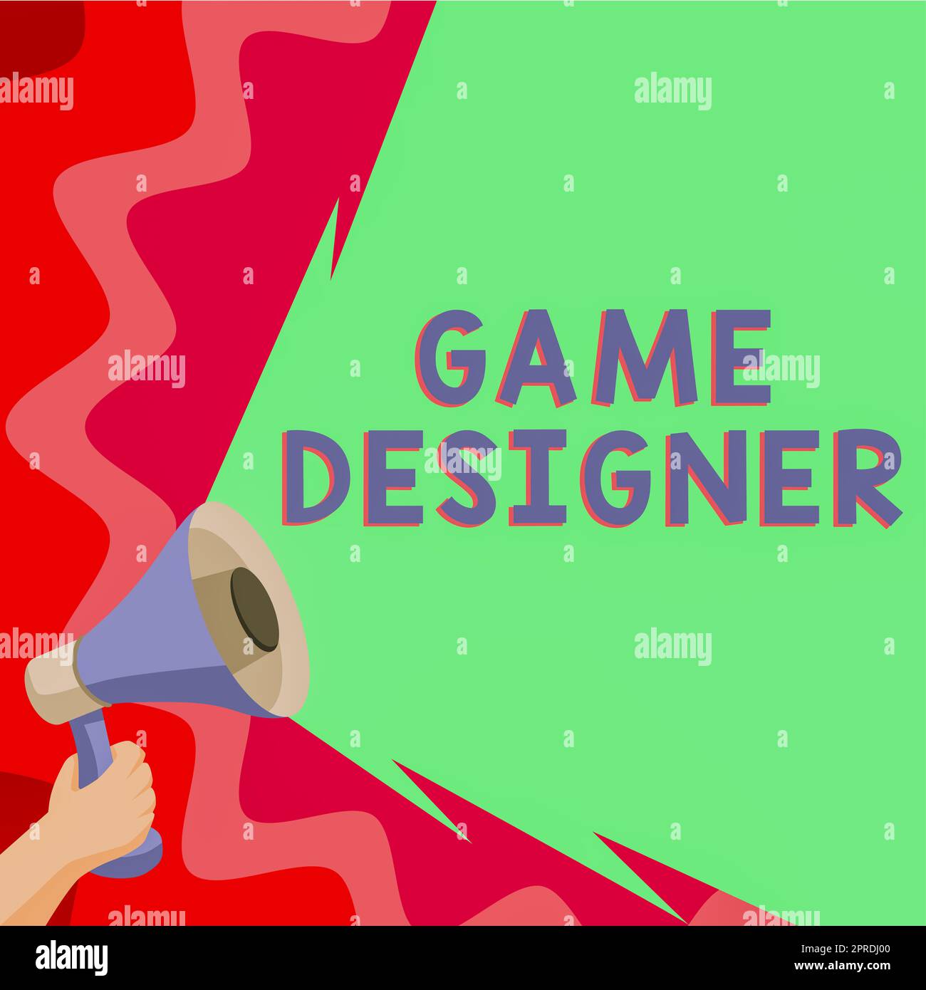 Hand writing sign Game Designer. Conceptual photo Campaigner Pixel ...