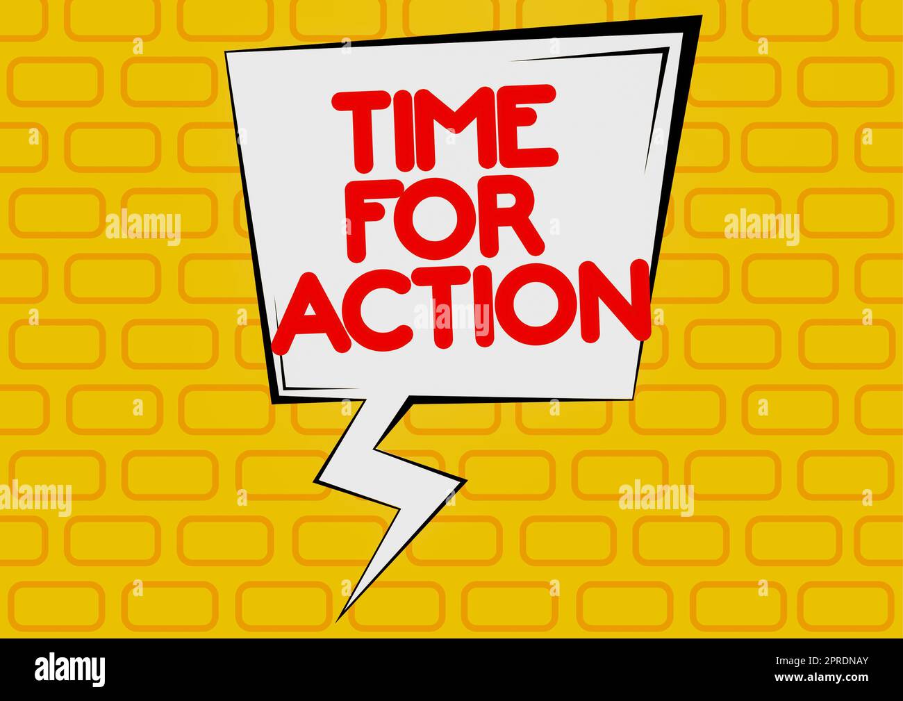 Hand writing sign Time For Action. Business showcase Getting ready to