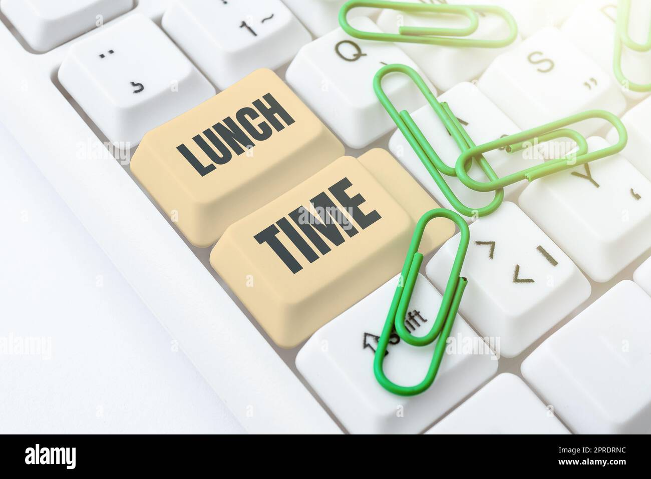 Conceptual display Lunch Time. Business idea Meal in the middle of the day after breakfast and before dinner -48761 Stock Photo