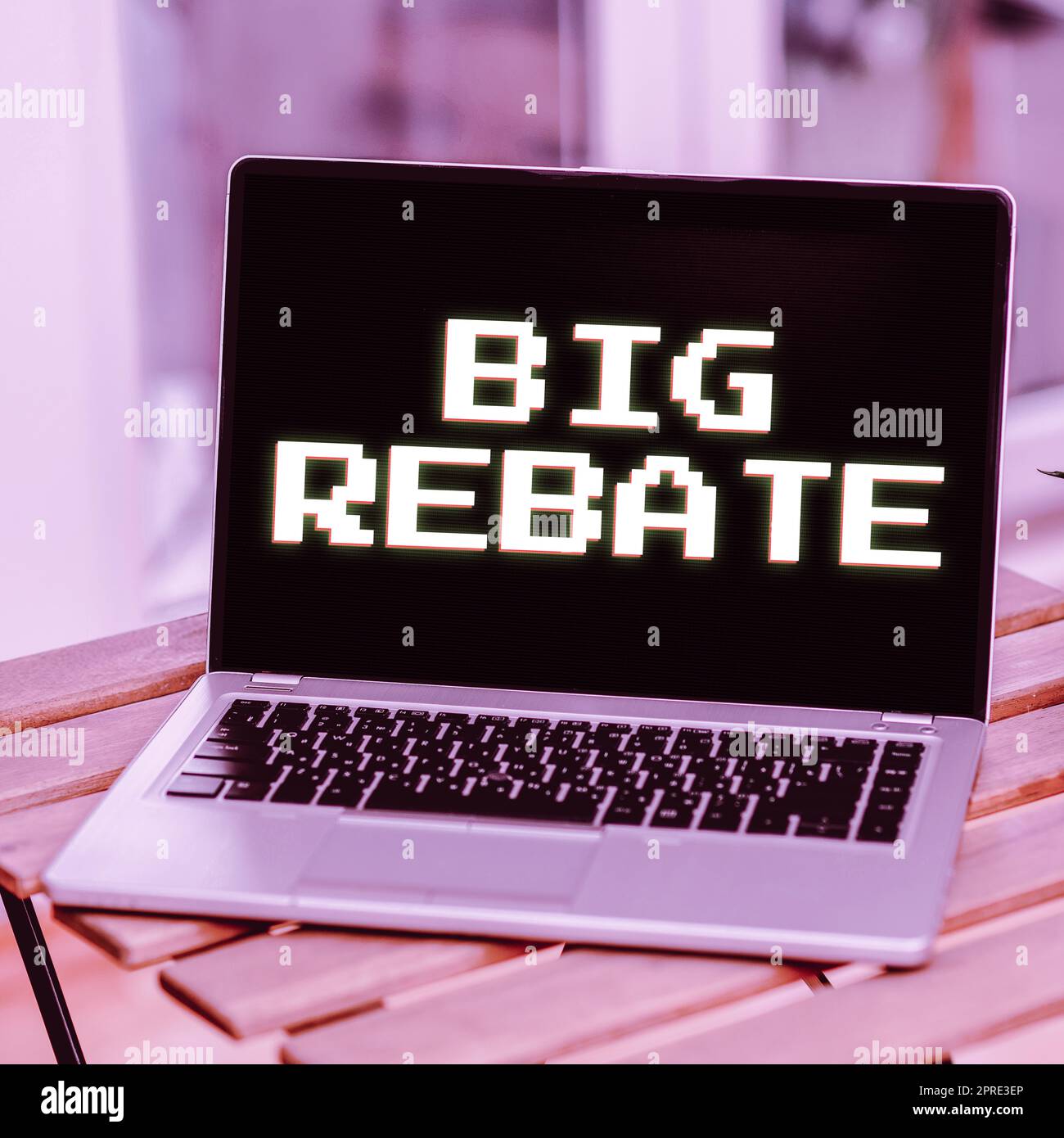 Conceptual display Big Rebate, Business overview Huge rewards that can ...