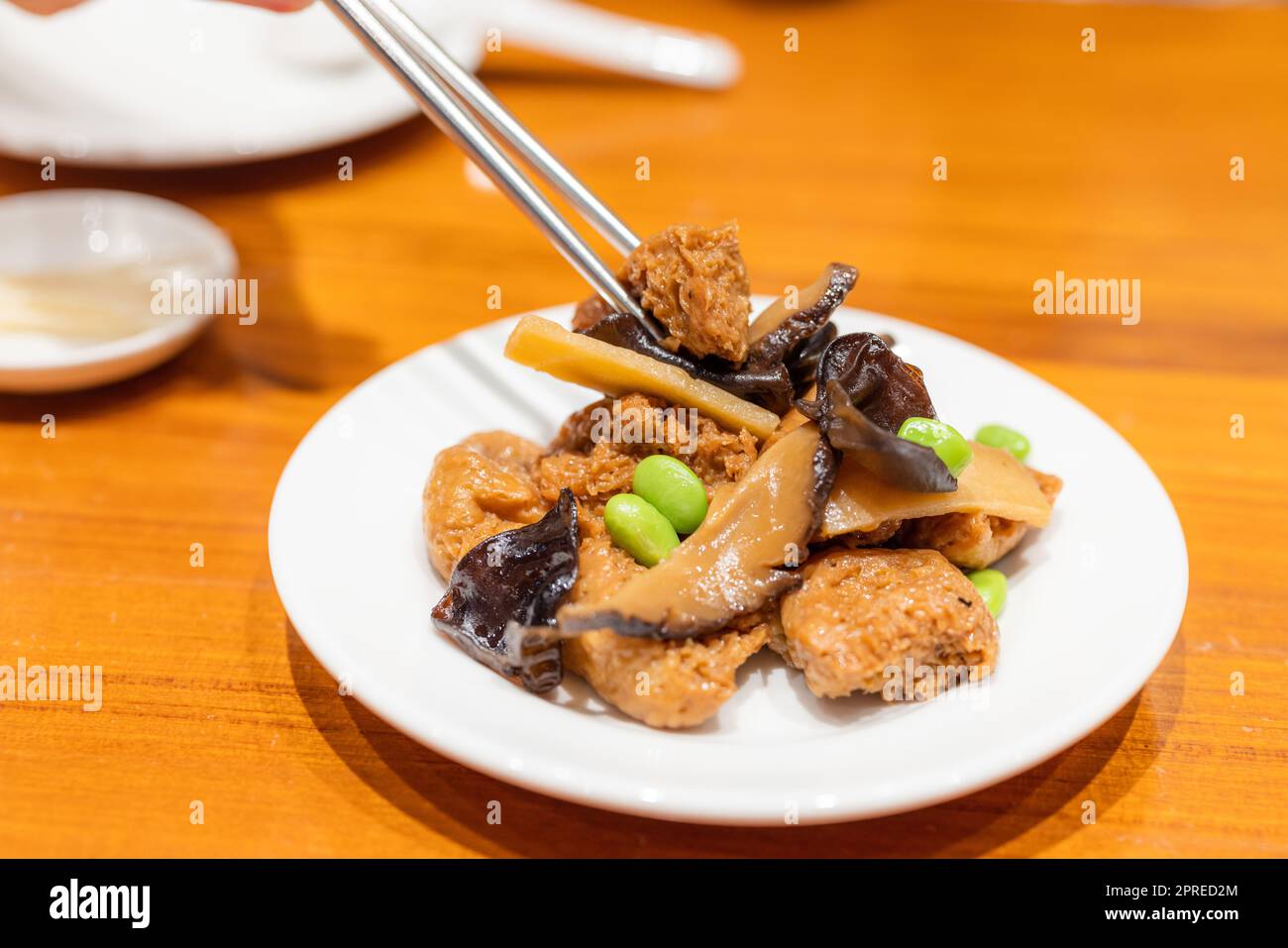 Appetizer braised bread dish chinese cuisine Stock Photo Alamy