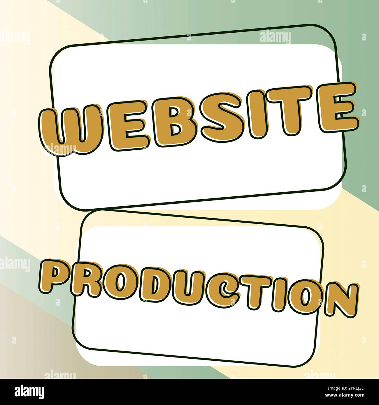 Hand writing sign Website Production, Internet Concept creating sites ...